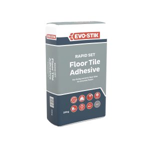 Evo-Stik Grey Floor tile Adhesive, 20kg